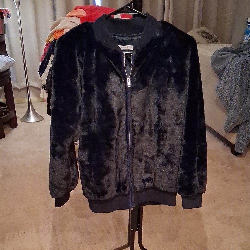 Carmar Midnight Blue Teddy Jacket